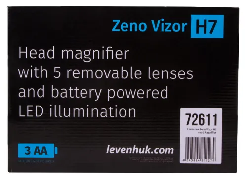 imagen lupa frontal Levenhuk Zeno Vizor H7,  14