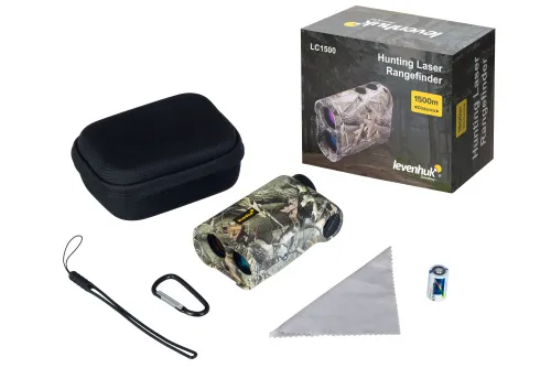 fotografía telémetro láser de caza Levenhuk Camo LC1500,  2