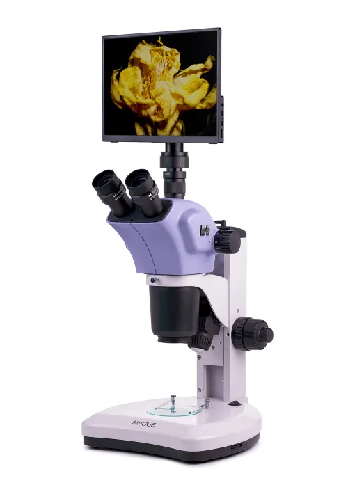 fotografía estereomicroscopio digital MAGUS Stereo D9T LCD,  3