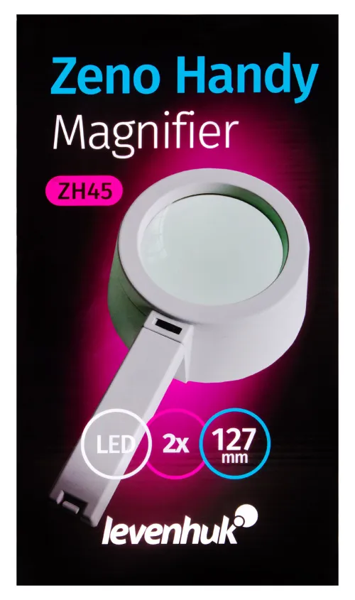 gráfico lupa Levenhuk Zeno Handy ZH45,  10