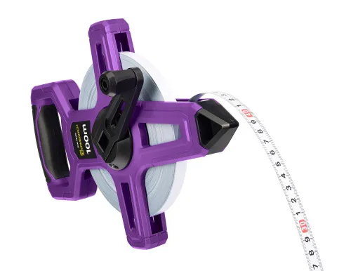 foto cinta métrica de topografía Ermenrich Reel SE100,  5