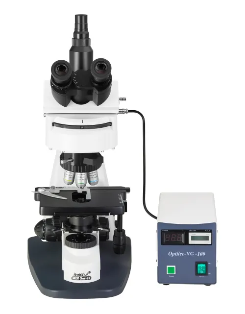 imagen microscopio Levenhuk MED PRO 600 Fluo,  3