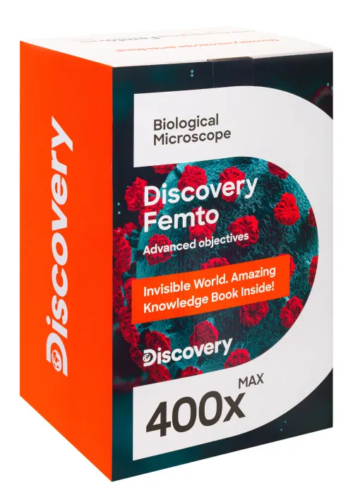 gráfico microscopio digital Levenhuk Discovery Femto Polar con libro,  13