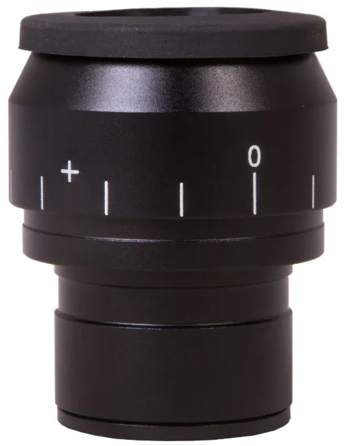 gráfico ocular Levenhuk MED WF10x/22 con retícula, cuadrícula y ajuste de dioptrías,  3