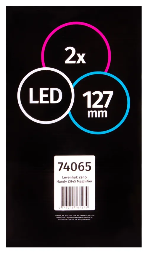 gráfico lupa Levenhuk Zeno Handy ZH45,  11