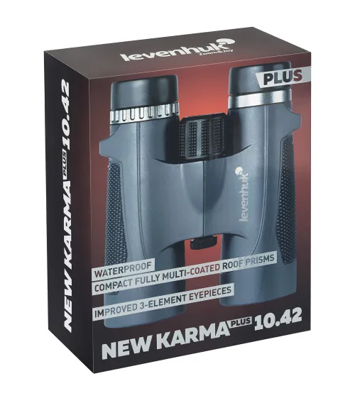 imagen prismáticos Levenhuk New Karma PLUS 10x42,  13