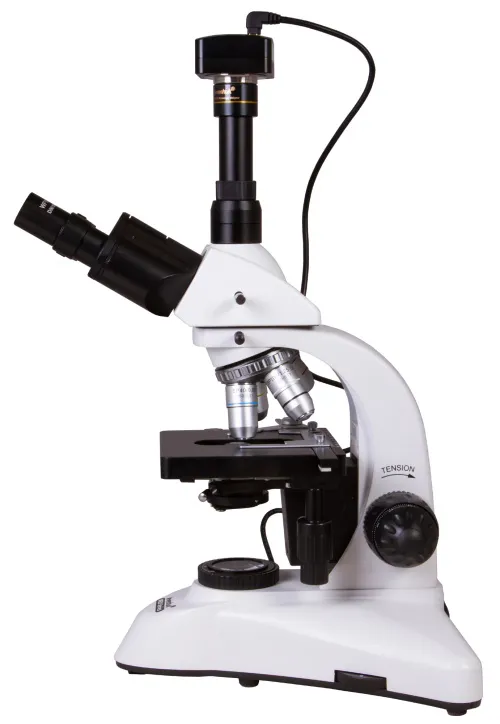 imagen microscopio trinocular digital Levenhuk MED D20T,  9