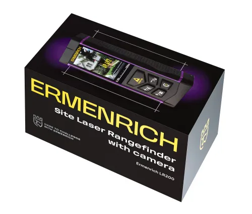 gráfico medidor láser Ermenrich PRO LR200, con cámara,  8