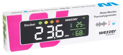 fotografía termohigrómetro monitor de ruido Levenhuk Wezzer Teo TH70,  8