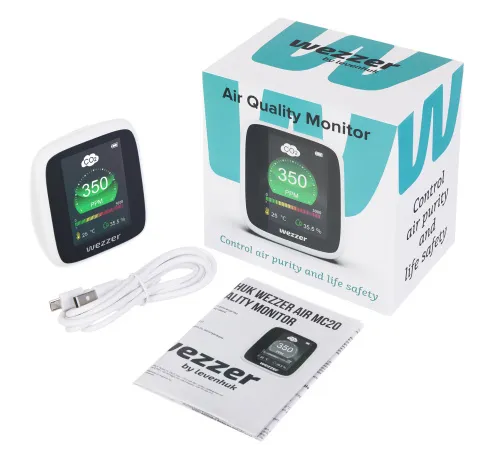 imagen medidor de la calidad del aire Levenhuk Wezzer Air MC20,  2
