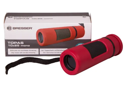 gráfico monocular Bresser Topas 10x25,  7