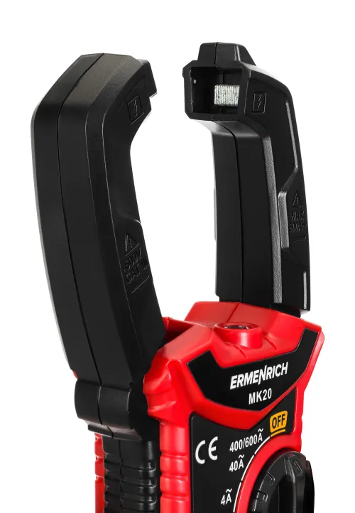 imagen amperímetro de pinza digital Ermenrich Ping MK20,  7