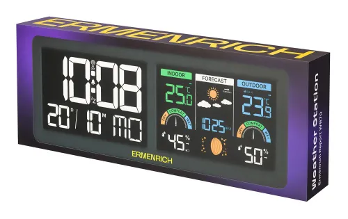 gráfico estación meteorológica Ermenrich Report WR70,  11