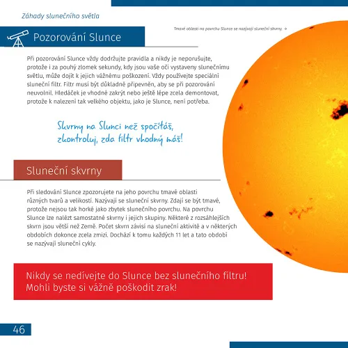 imagen el espacio, una inmensidad no tan vacía. Libro educativo,  6