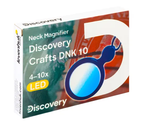 foto lupa de cuello Levenhuk Discovery Crafts DNK 10,  7