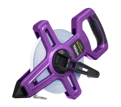 foto cinta métrica de topografía Ermenrich Reel SE100,  2