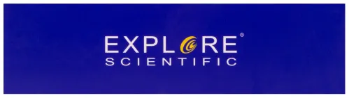 fotografía reloj de proyección digital RC Explore Scientific, blanco,  19