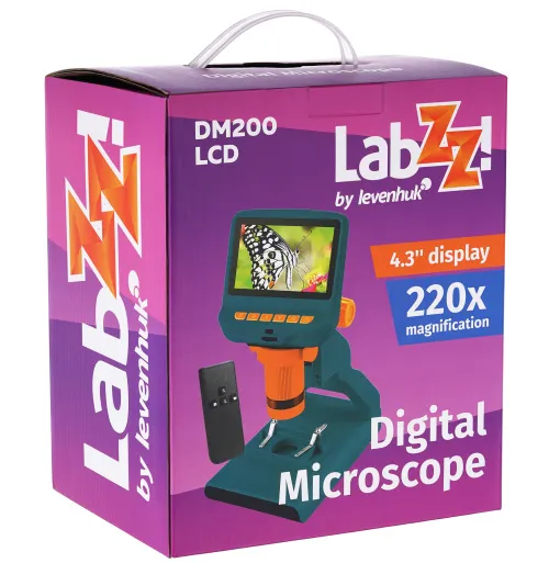 fotografía microscopio digital Levenhuk LabZZ DM200 LCD,  14