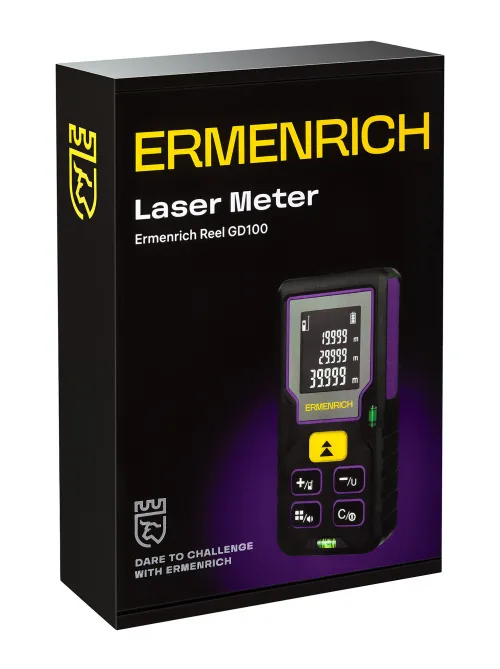 imagen medidor láser Ermenrich Reel PLUS GD100,  7
