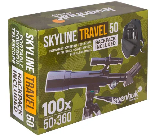 foto telescopio Levenhuk Skyline Travel 50,  15