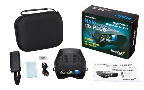 imagen prismáticos digitales de visión nocturna Levenhuk Halo 13X PLUS,  2