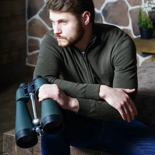 fotografía prismáticos Levenhuk Bruno PLUS 20x80,  13