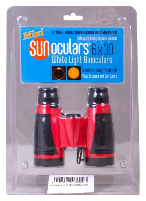 foto prismáticos solares LUNT Mini SUNoculars 6x30,  3