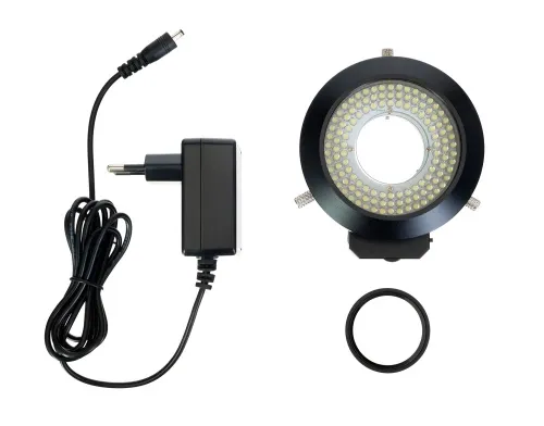 foto lámpara anular LED MAGUS RP1 con polarizador,  8