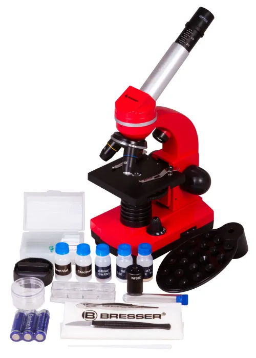 gráfico microscopio Bresser Junior Biolux SEL 40–1600x,  2