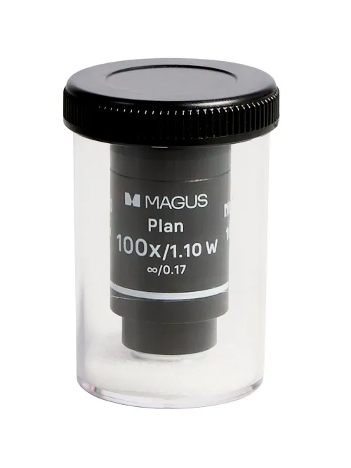 fotografía objetivo MAGUS 100PL60 W Plan 100х/1,10 ∞/0,17 H60 mm,  5