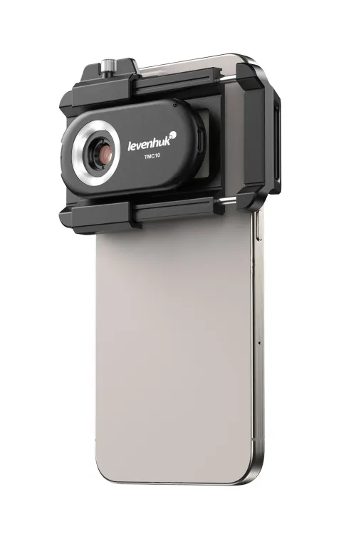 foto microscopio LED para teléfono inteligente Levenhuk Kelvin TMC10,  3