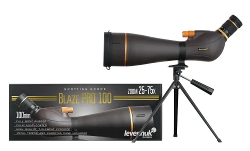 gráfico catalejo Levenhuk Blaze PRO 100,  15