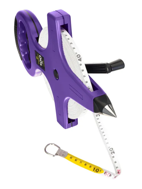 gráfico cinta métrica de topografía Ermenrich Reel SL100,  2