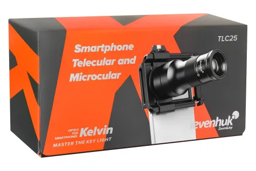 imagen teleocular y microcular para teléfono inteligente Levenhuk Kelvin TLC25,  23