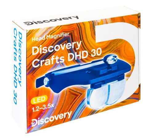 fotografía lupa frontal Levenhuk Discovery Crafts DHD 30,  12