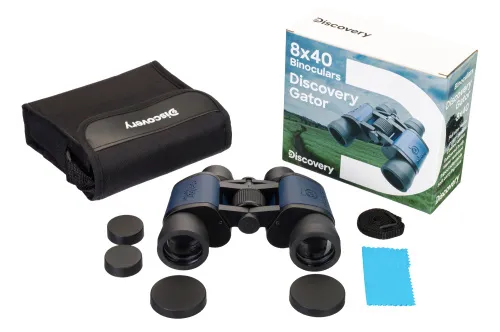 fotografía prismáticos Levenhuk Discovery Gator 8x40,  4