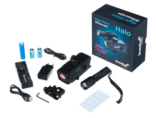 gráfico visor de visión nocturna para rifle Levenhuk Halo NVR50,  2