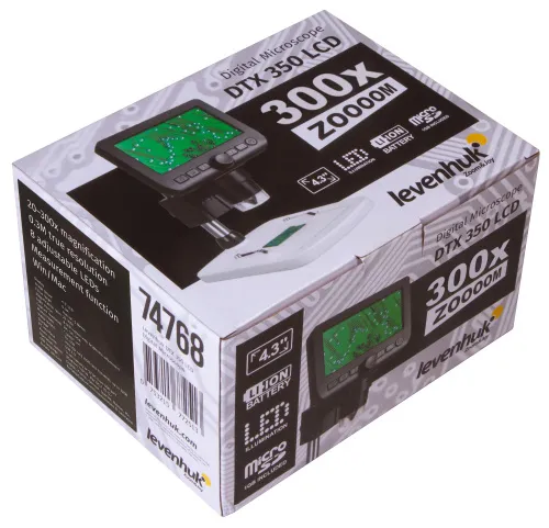 gráfico microscopio digital Levenhuk DTX 350 LCD,  17