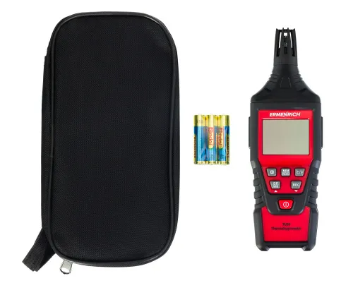 gráfico termohigrómetro Ermenrich Wett TU30,  6