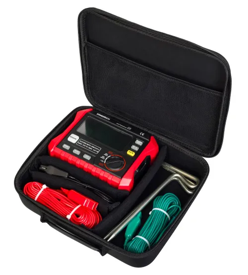 imagen comprobador de resistencia de tierra Ermenrich Ping ET60,  2