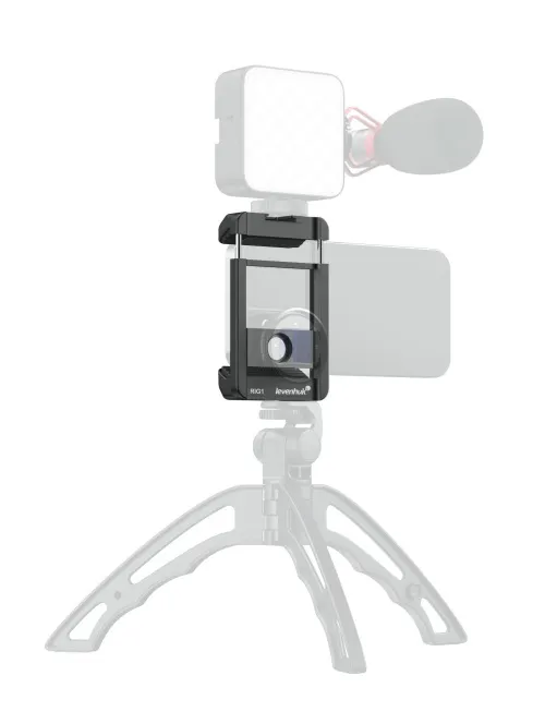 fotografía mini jaula para teléfono inteligente Levenhuk Kelvin RIG1,  3