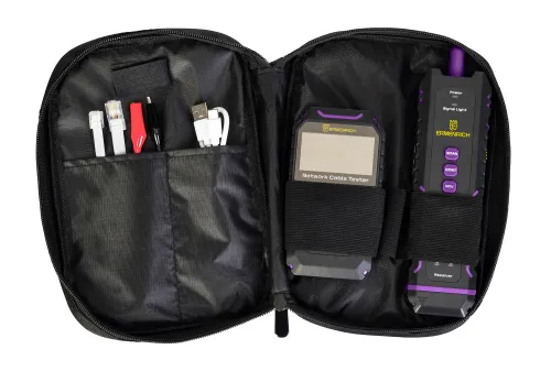 imagen comprobador de cables polivalente Ermenrich NetGeeks NP45,  3