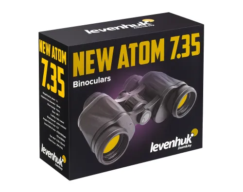 gráfico prismáticos Levenhuk New Atom 7x35,  13