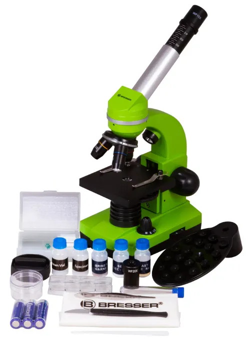 gráfico microscopio Bresser Junior Biolux SEL 40–1600x,  2