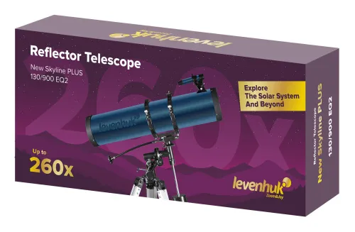 fotografía telescopio Levenhuk New Skyline PLUS 130/900 EQ2,  2