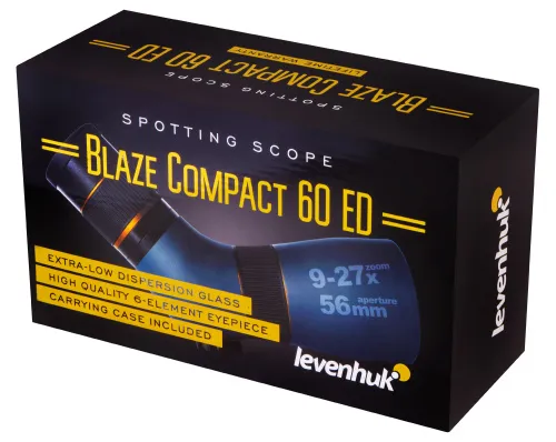 gráfico catalejo Levenhuk Blaze Compact 60 ED,  17