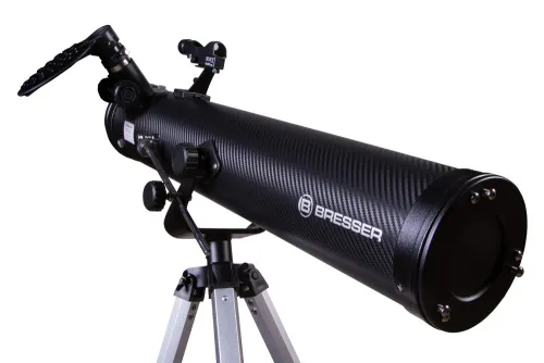 gráfico telescopio Bresser Venus 76/700 con adaptador de cámara de smartphone,  5