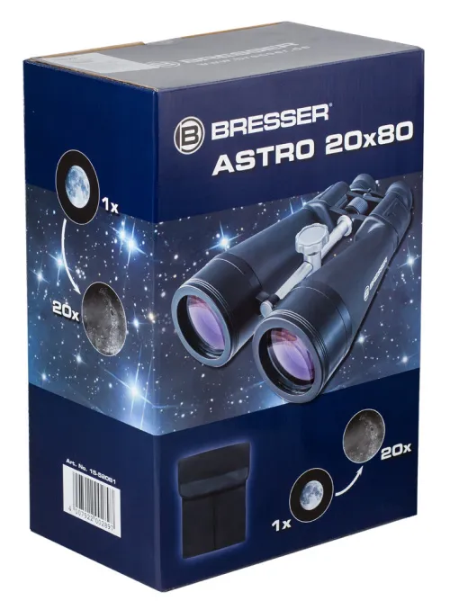 fotografía prismáticos Bresser Spezial Astro 20x80 sin trípode,  9