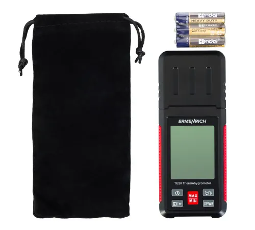 fotografía termohigrómetro Ermenrich Wett TU20,  8