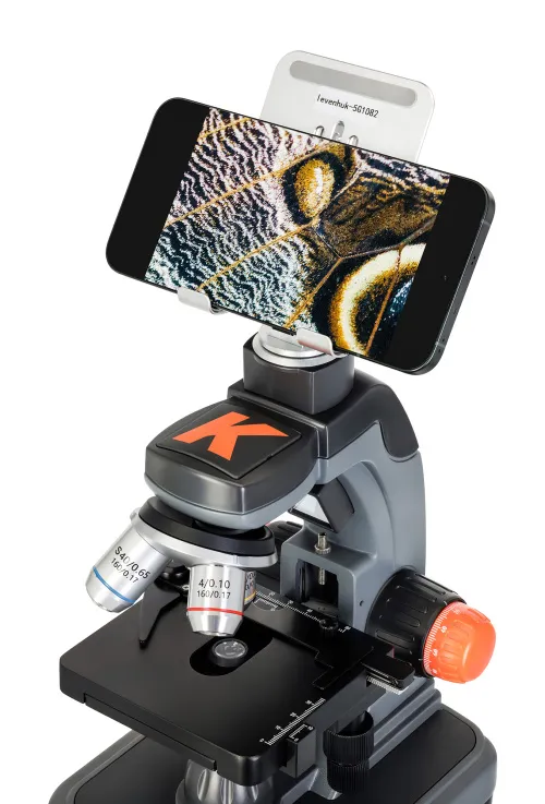gráfico fotomicroscopio Levenhuk Kelvin Touch KM3,  14